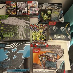 (Can Split) Pokemon TCG Sealed Lot – Great Deals ETB, Booster Boxes, Collections (New/Unopened)