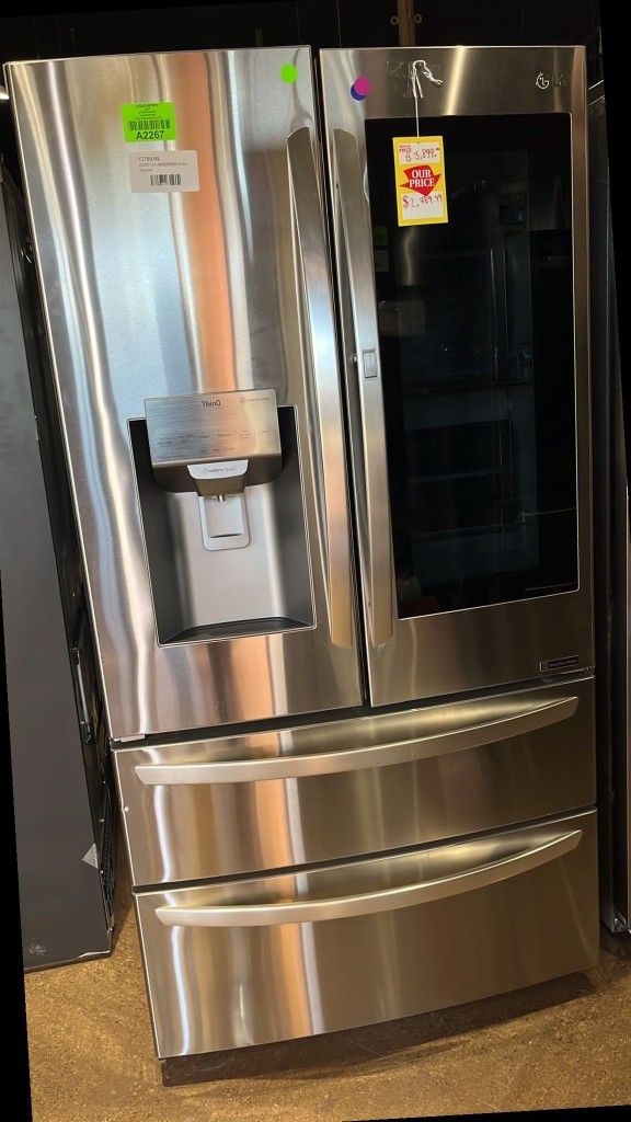 LG LMXSS InstaView Smart Wi-Fi Refrigerator 9S8X
