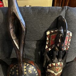 2 Ghana Handcrafted Art Pieces
