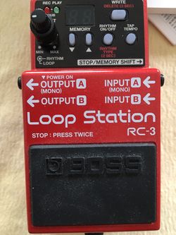Boss RC 3 Loop Station for Sale in Waxhaw NC OfferUp