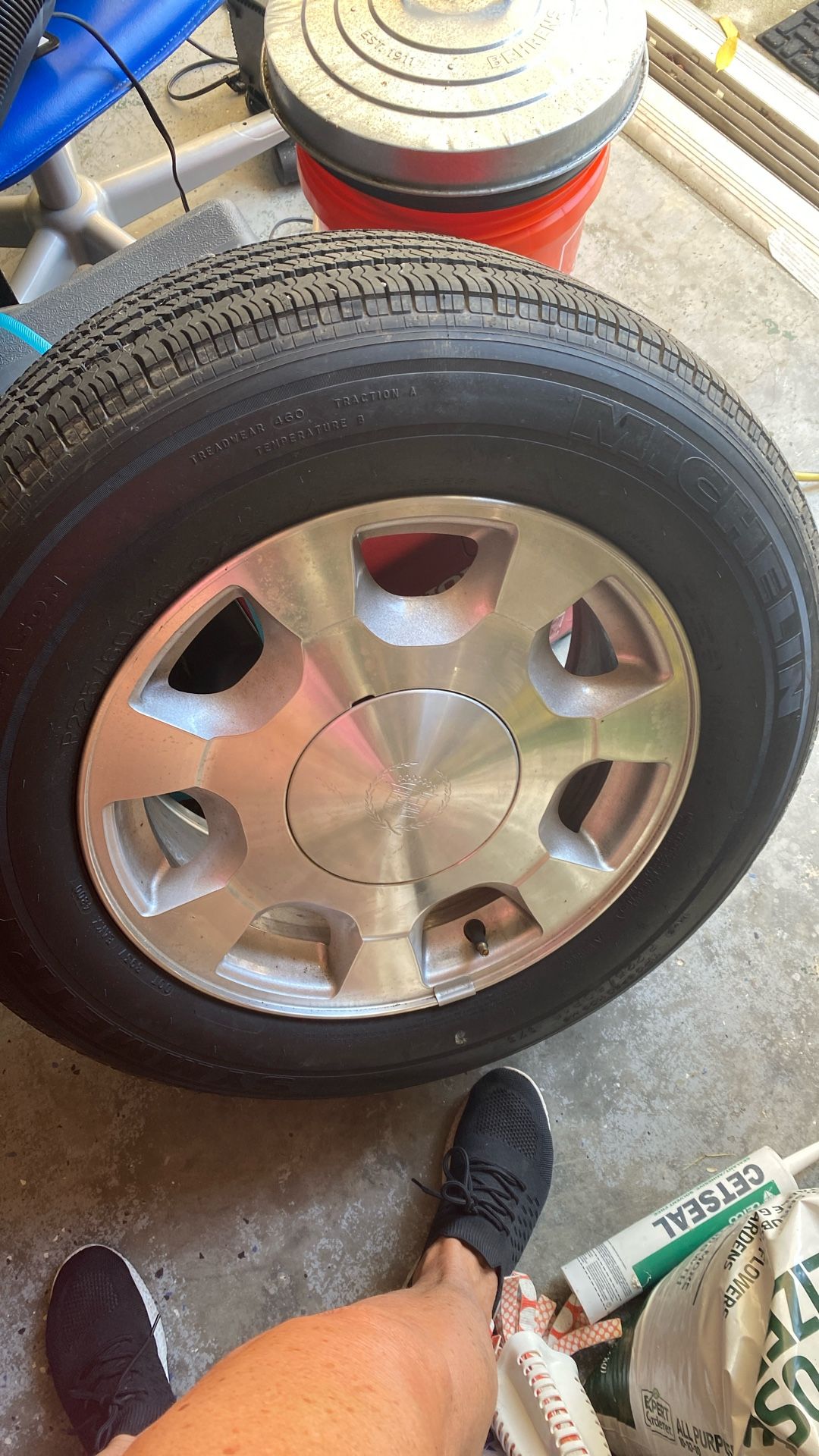 Tire And Rim For Cadillac