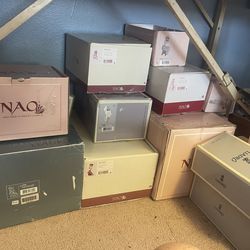 19 Empty Lladro And Nao Boxes