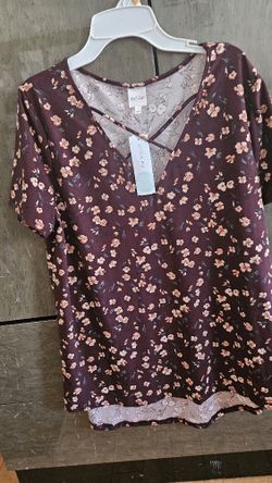 Kayleigh Burgundy Blouse 