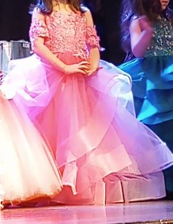 Girls pageant dress