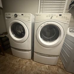 Whirlpool Duet Washer And Gas Dryer 