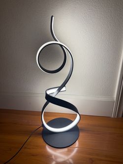 Modern Spiral LED Table Lamp