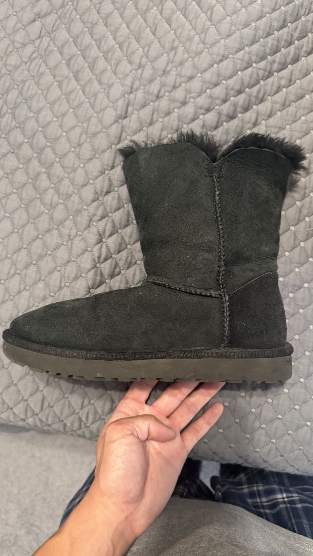 Black UGG Lilou Boots
