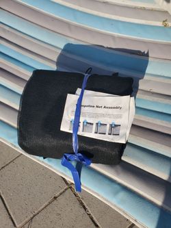 Trampoline replacement net