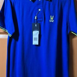 Psycho Bunny Men Polo Sz M
