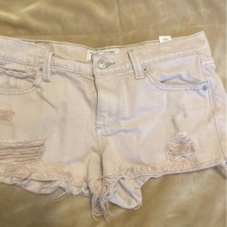 Lucky Brand Denim Tab Shorts Size 4