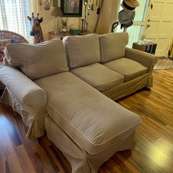 Slipcover Sofa — ALL COVERS REMOVABLE & WASHABLE