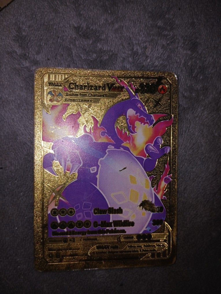 charizard vmax pokemon card gold SWSH261 - Black Star Promo - Alternate Art Holo Commemorate your favorite tabletop game with this Charizard VMAX 2021 Pokemon Shining Fates Shiny Holo Rare #SV107 PSA Authenticated 10 Card 2020 POKEMON CHARIZARD VMAX CUSTOM