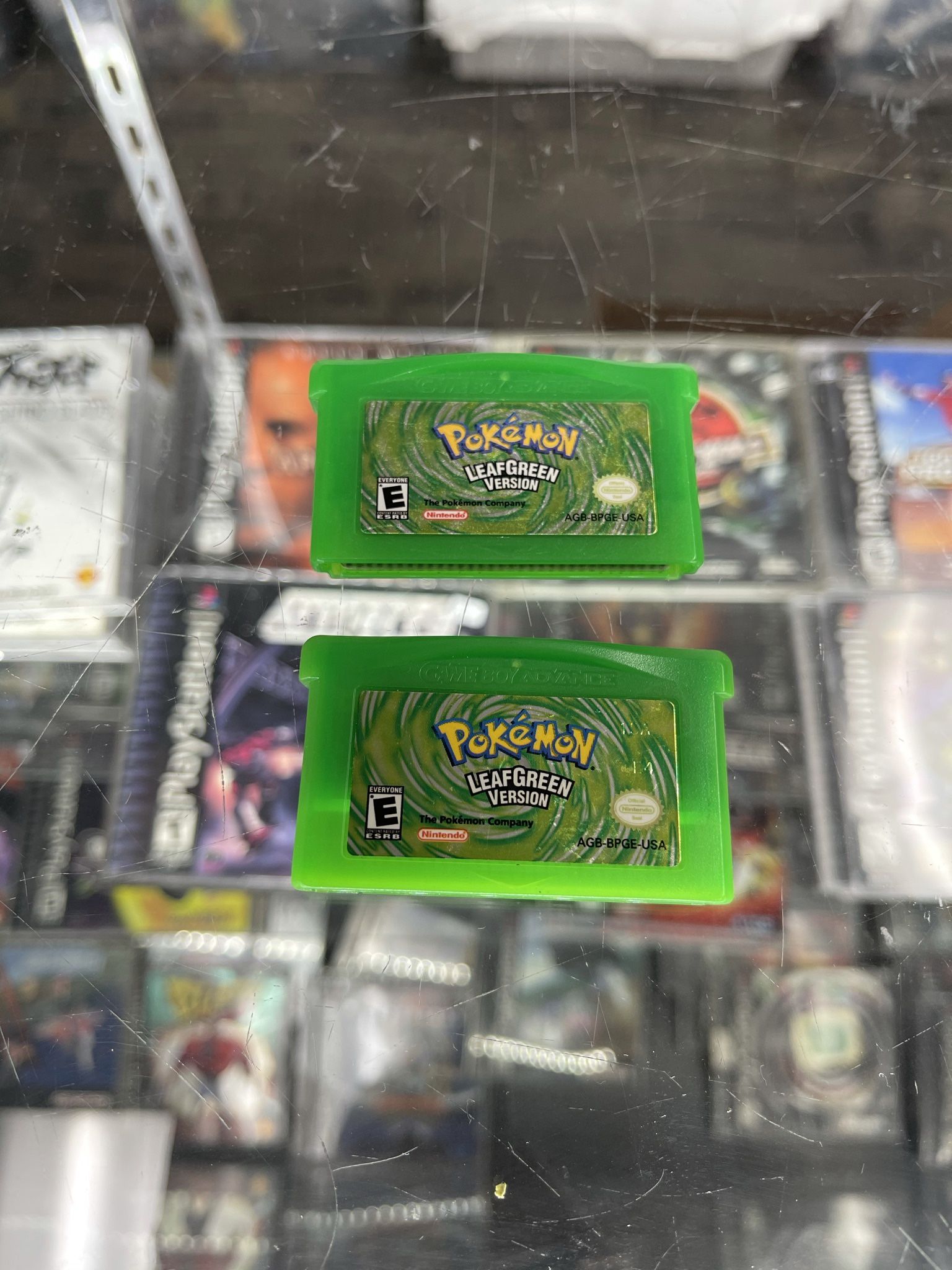 Pokemon Leaf Green GBA Authentic $140 Gamehogs 11am-7pm