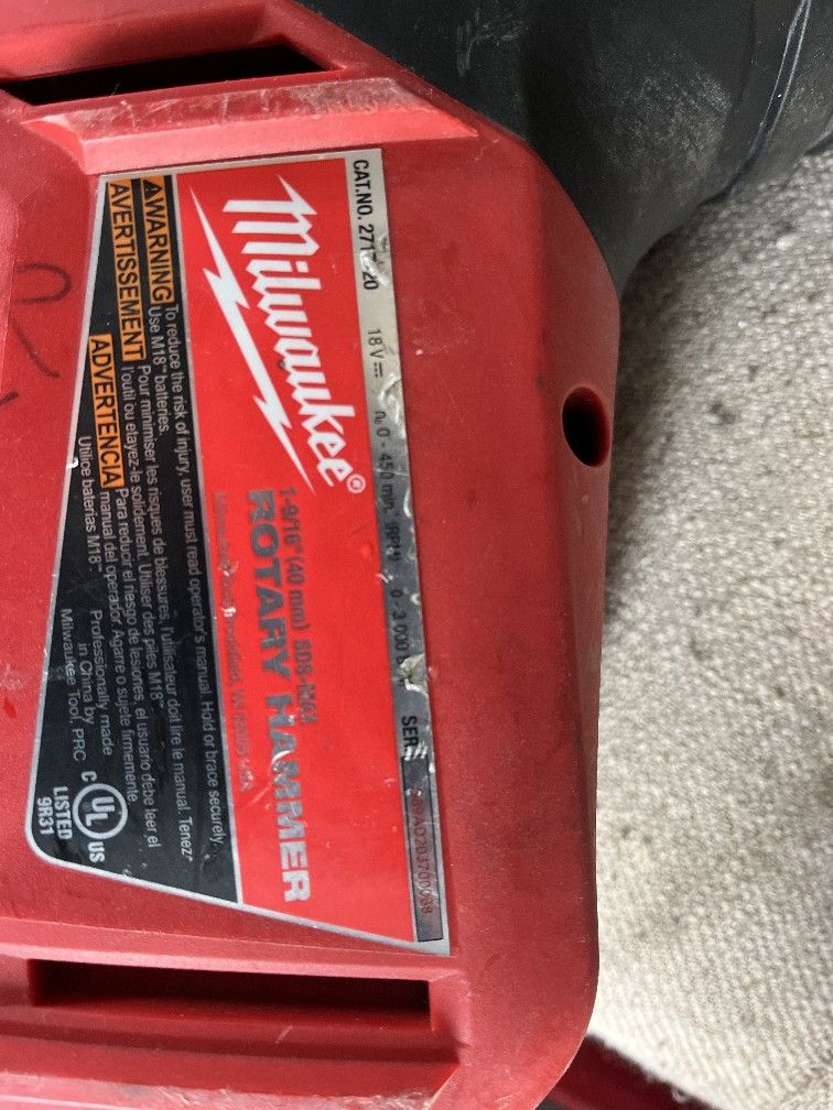 Rotary hammer