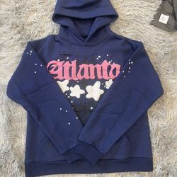Blue ATL Sp5der Hoodie