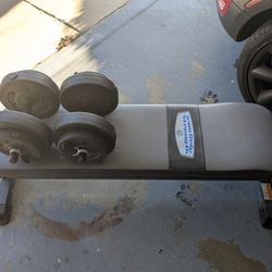 Bench and Weights