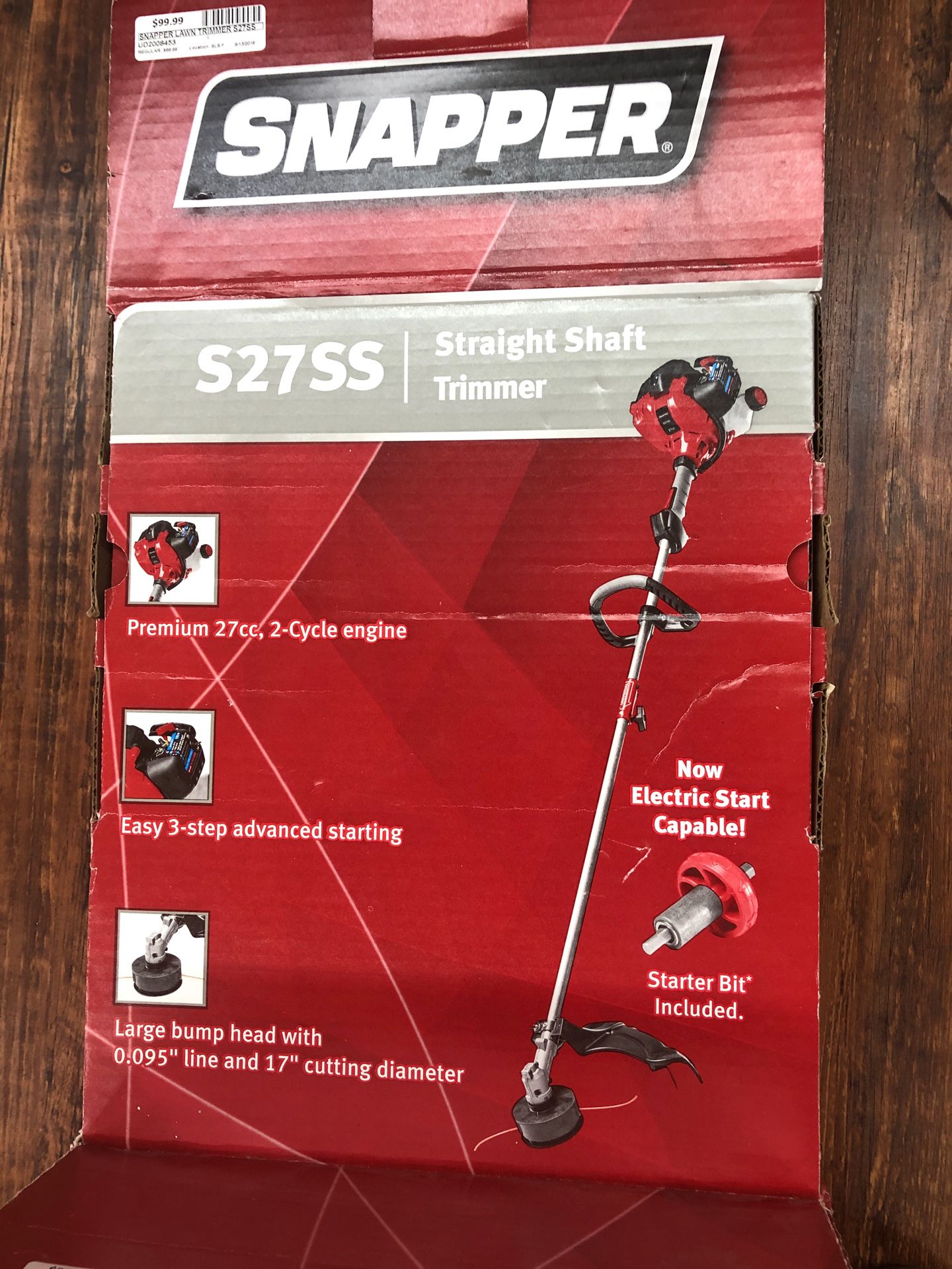 Snapper gas weed eater s27ss for Sale in Dallas, TX OfferUp