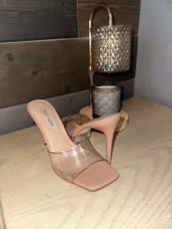 Clear heels