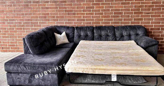 Memorial Day Sale| Accrington Granite Sleeper Sectional Couch With Chaise| Brand New 💥 Fastest Delivery 🚚