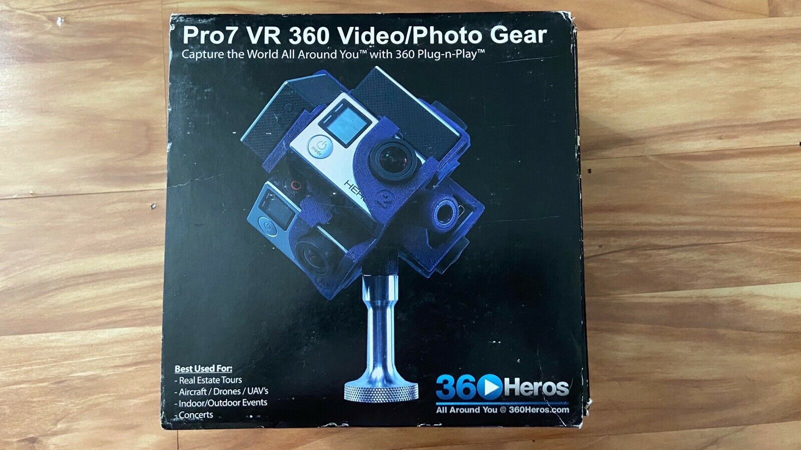 360 Heroes Pro 7 VR 360 Video Photo Gear