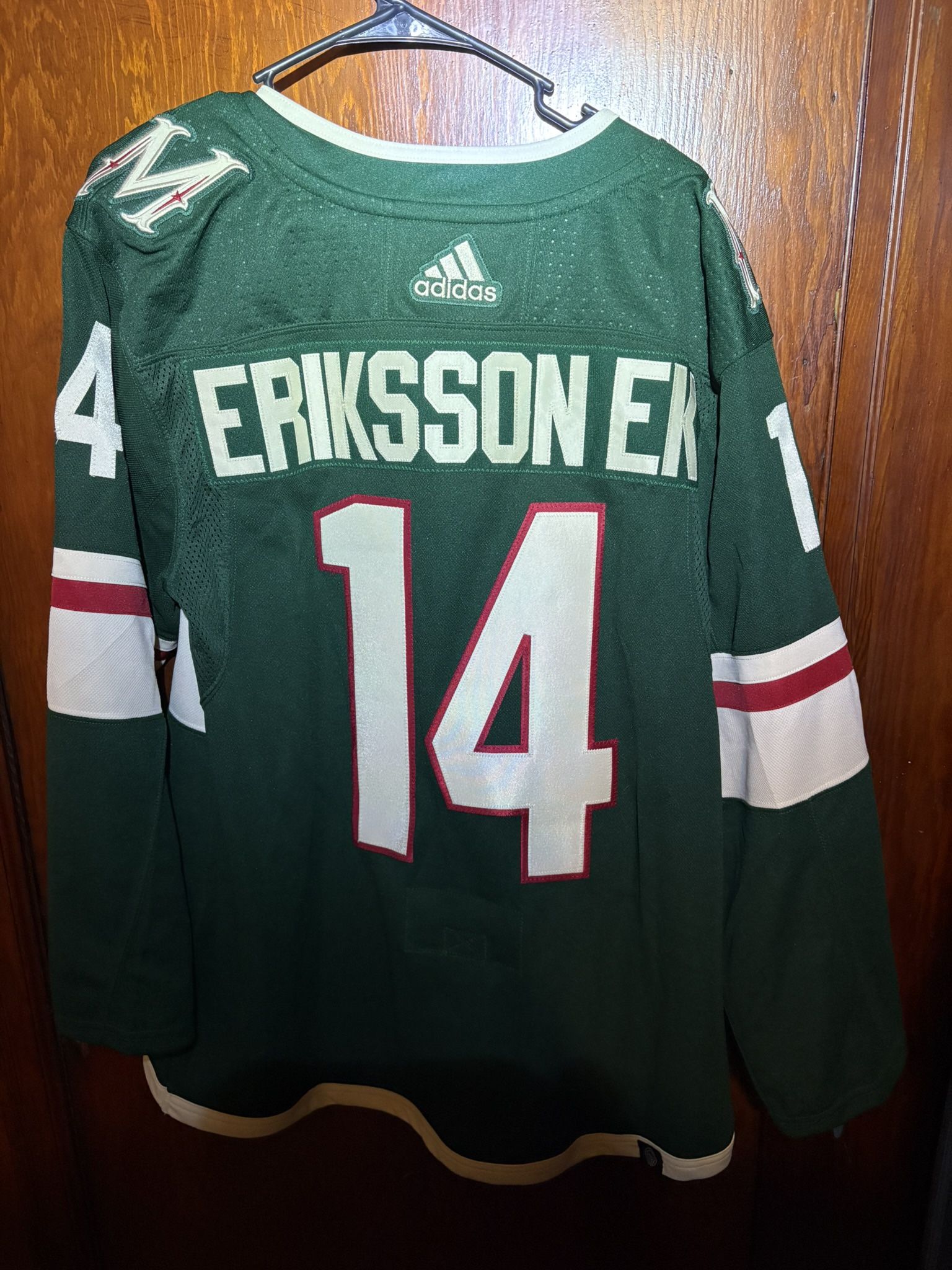 MN Wild Eriksson Ek #14 Jersey