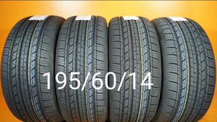 195/60/14 For Sale 4 New Tires We Service Motorcycle Tires