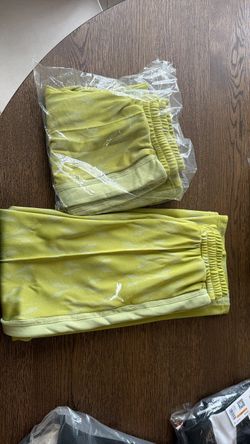 Puma Yellow-Green Athletic Tracksuit