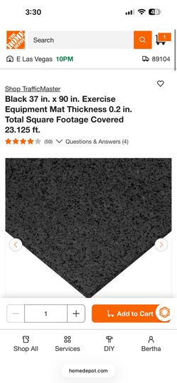 Garage equipment mat