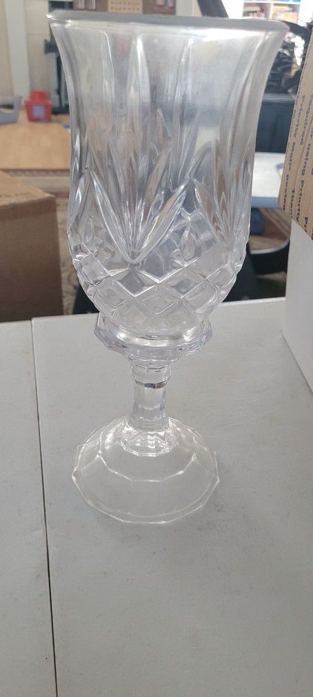 Crystal candle holder or decor.