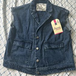New Women’s Denim Vest