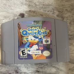Donald Duck  Goin Quakers For Nintendo 64 N64