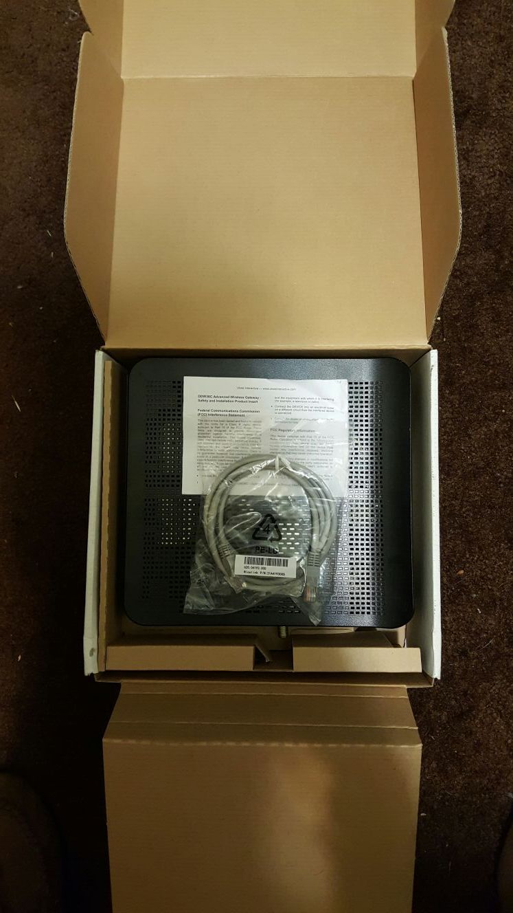 Ubee DDW36C Wireless Gateway Cable Modem DOCSIS 3.0