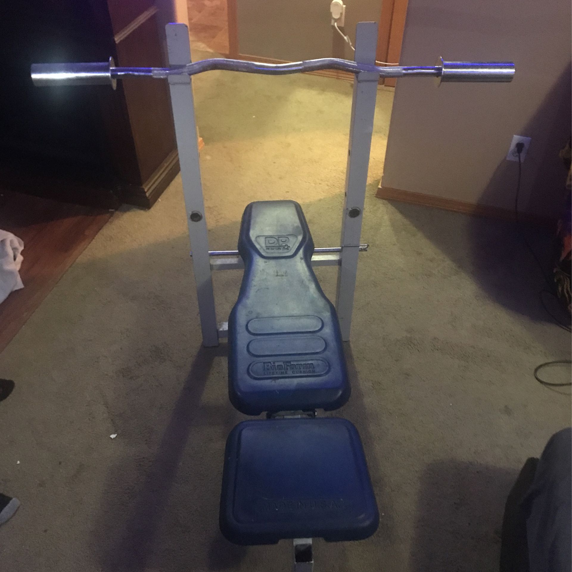 Bench Press Weights Included 