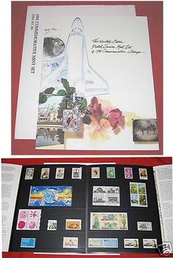 1981 Mint Commemorative Stamp Set