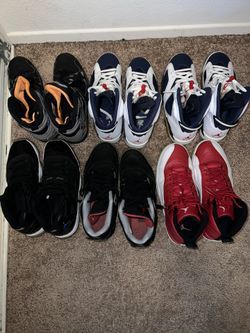 Jordan Shoes Lot