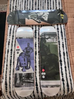 Star Wars Element Limited Edition skateboard decks