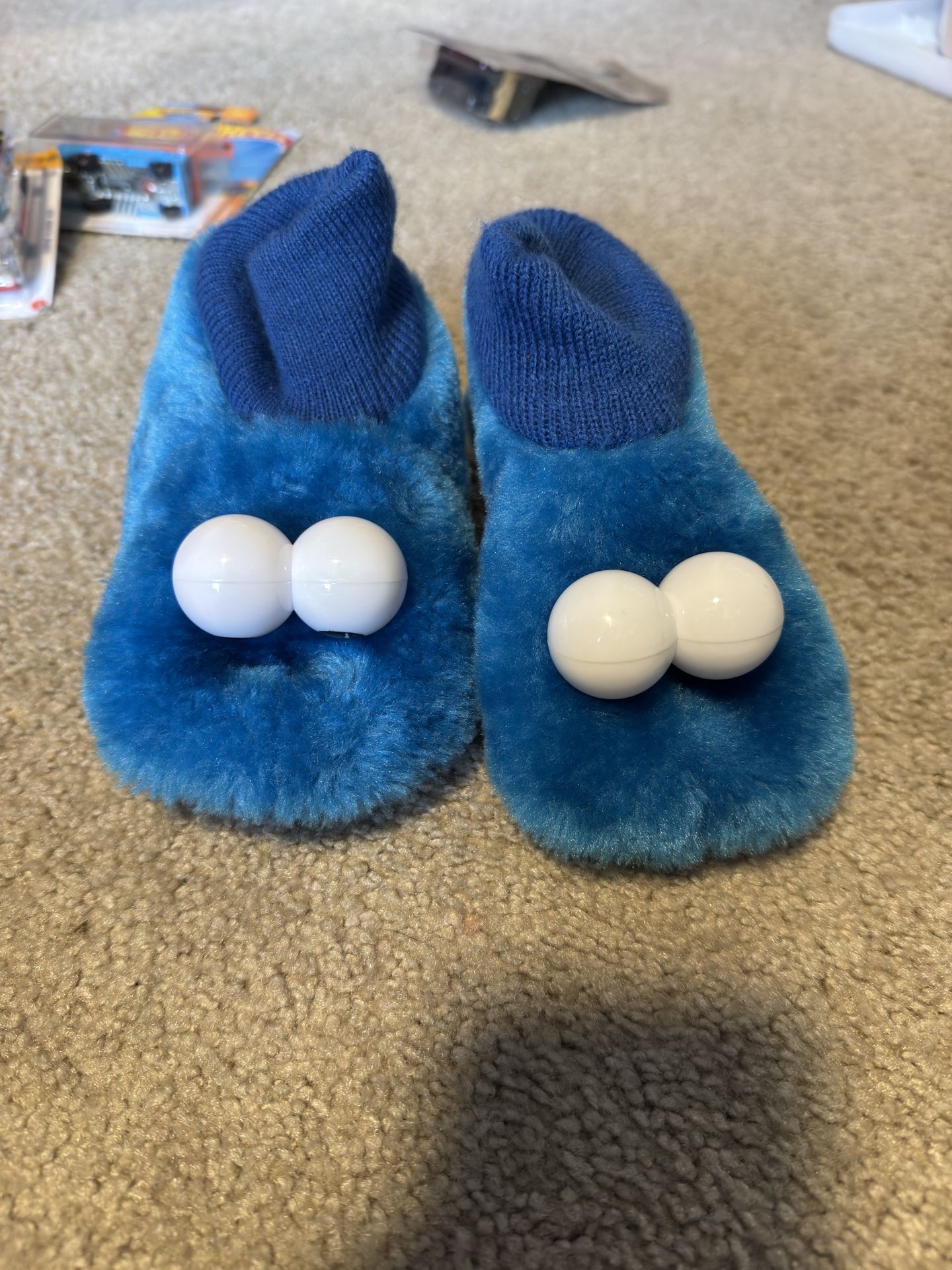 Toddler Cookie Monster Slippers