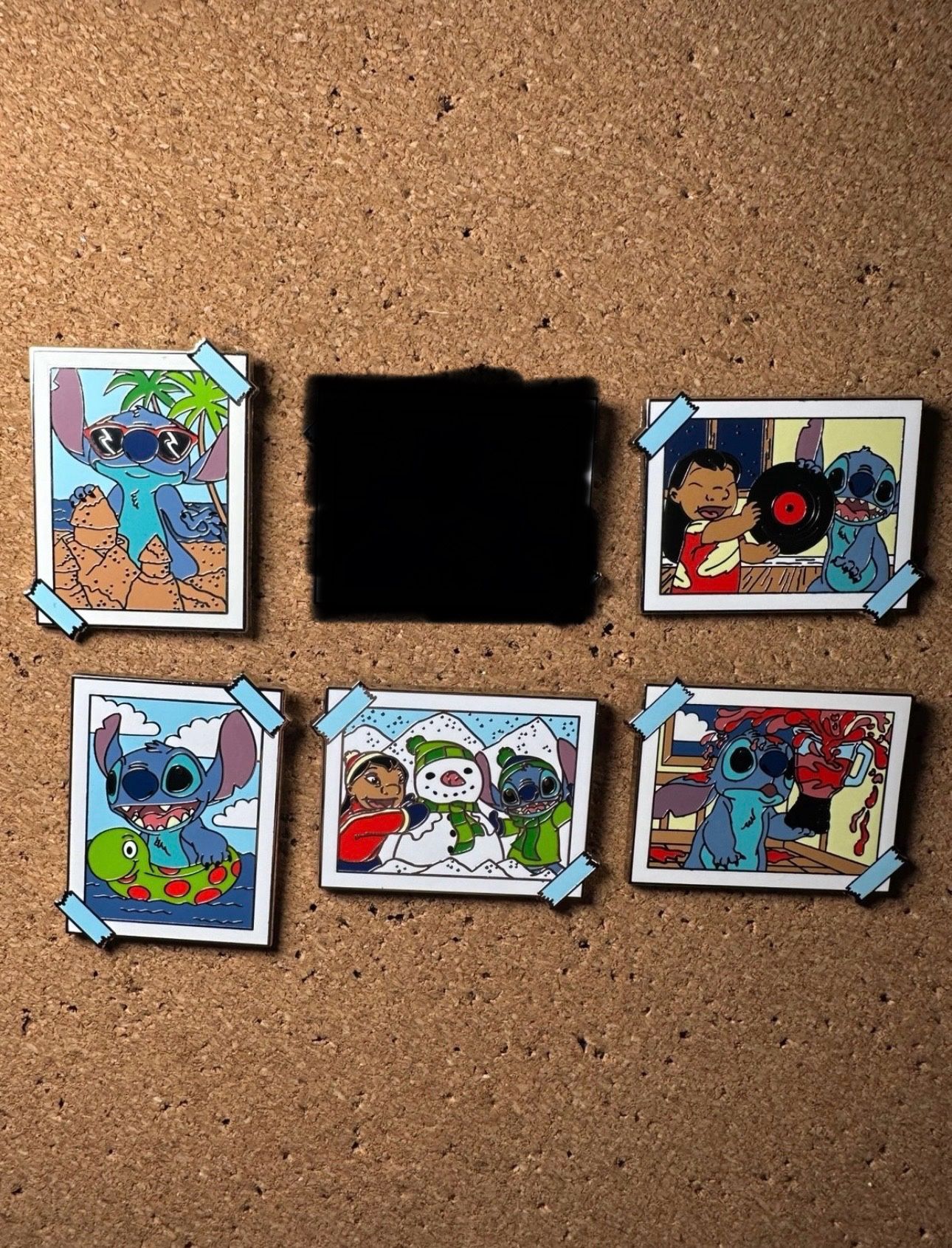 Disney 2024 Stitch Mystery Box - Lilo and Stitch Photograph Pin Bundle Lot