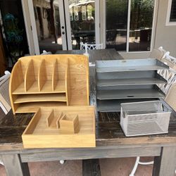 Desk Organizers $15 per Set