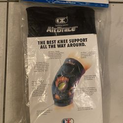 Cliff Keen Knee Support Air Brace - Wrestling BJJ MMA - SIZE LARGE