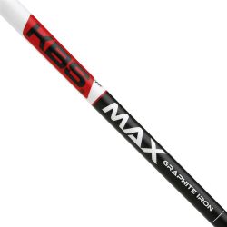 KBS Max Graphite .370" Iron Shafts Golf Shaft - Stiff 85g - Regular 65g - Stiff 85g - Regular 75g