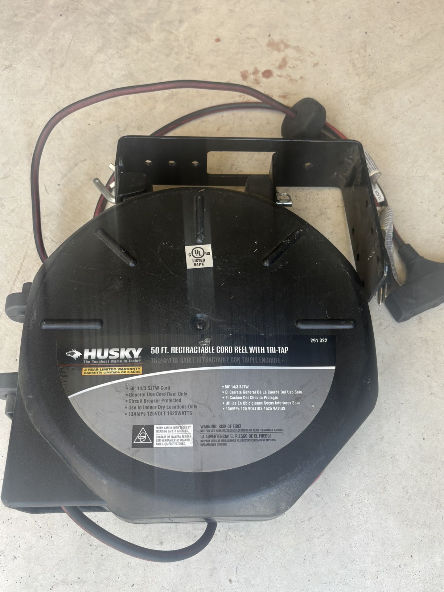 50 Ft. Husky Retractable Reel