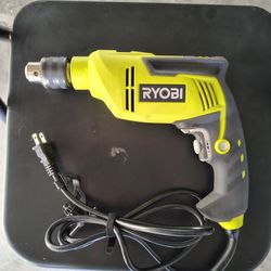 Ryobi Variable Speed Hammer Drill/ AS-IS FOR PARTS OR REPAIR 