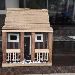 Handmade Wooden It'd House