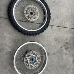 Yamaha Front And Rear Rim