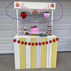 Strawberry Birthday Party Decor/Berry Sweet Party Decor/Sweet One