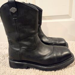 Harley Davidson Leather Boots