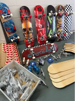 Custom skateboard prebuilt and parts