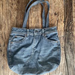 Bobson Jeans Denim Handmade Tote Bag Purse Carry Tote Bag Japanese Brand