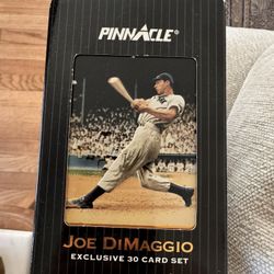 Pinnacle Joe DiMaggio Exclusive 30 Card Set
